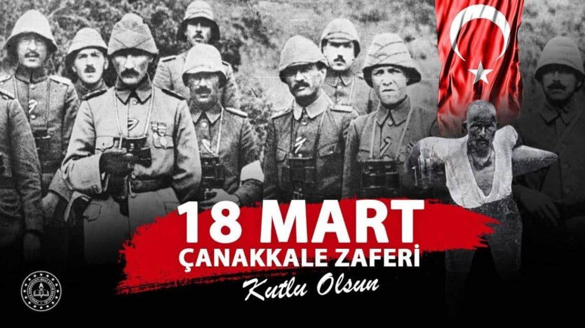 18 Mart Çanakkale Deniz Zaferinin 109. Yıl Dönümü Kutlu Olsun.